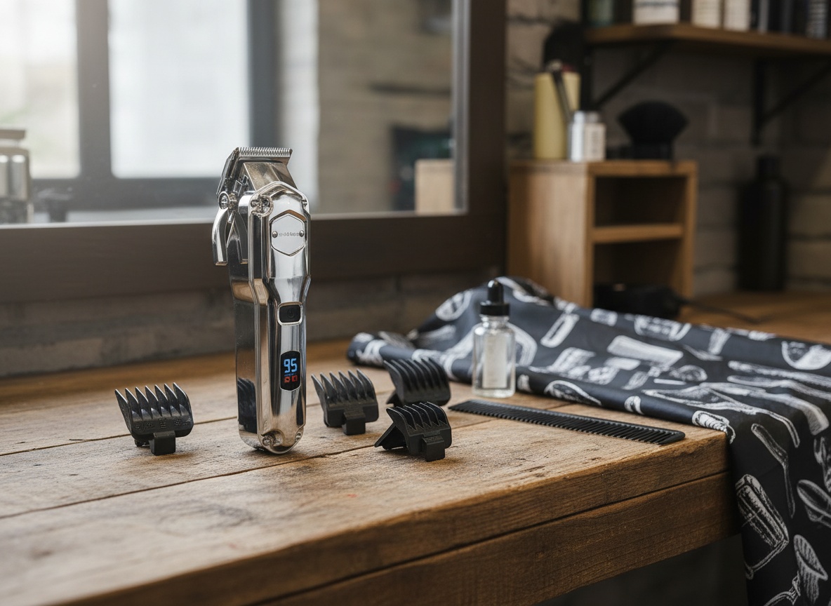 Jack & Rose Clippers and Trimmers Set, Cordless Hair Clippers for Men, Barber Clippers Set Back to School sale deal image 2