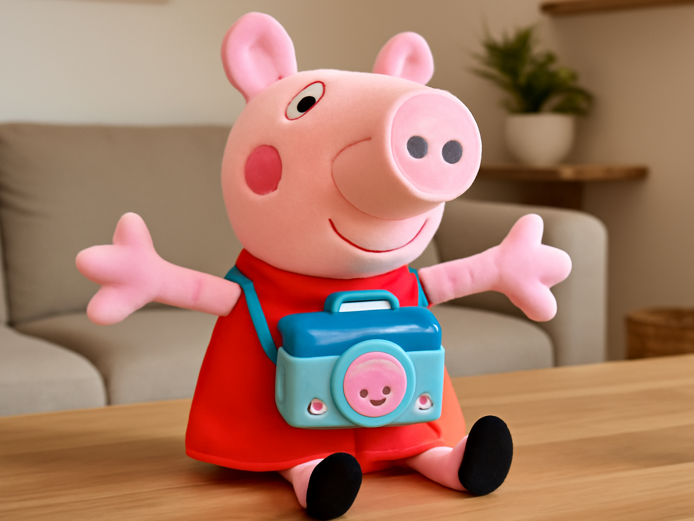 PlayShifu Peppa Pig Toy | Gift a Magical Storytelling Experience!
| an Interactive Plush that Sings, Tells Stories & Plays Rhymes | Adorable for Boys & Girls Ages 3, 6 Back to School sale deal image 2