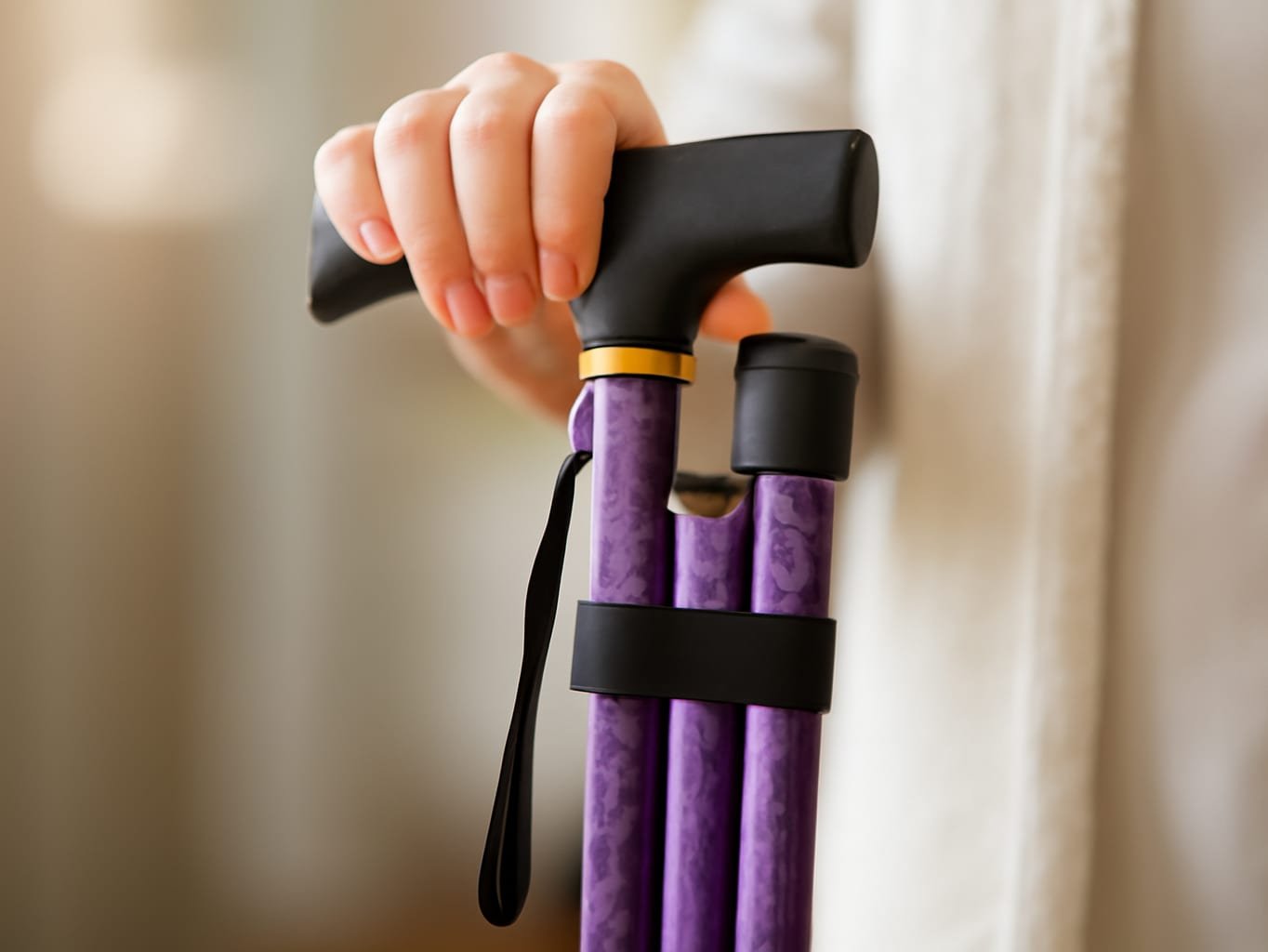 Walking Cane LIXIANG Cane for Man/Woman | Mobility & Daily Living Aids | 5-Level Height Adjustable Walking Stick | Comfo