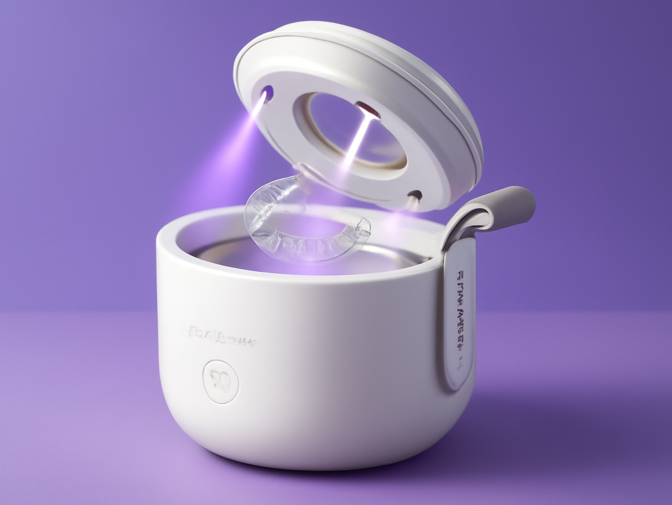 KUNPHY Ultrasonic Retainer Cleaner Machine, 48kHz Dental Cleaning Pod limited-time deal deal image 1
